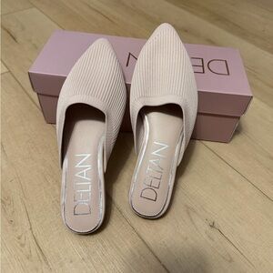 Women's Cream Slip-On Shoes